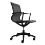Eurotech Kinetic Mesh Mid-Back Task Chair (Shown in Black)