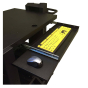 New Castle Systems B107 NB/PC Heavy-Duty Keyboard & Mouse Tray For NB & PC Series Workstations (Example of Use)