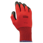 North Safety NorthFlex 9L Foamed PVC Gloves, Red/Black, 12 Pairs