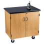 NPS 36" W Mobile Science Lab Cabinet