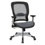 Office Star Space Seating AirGrid Mesh Mid-Back Executive Office Chair