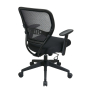 Office Star Space Seating Professional AirGrid Mesh-Back Fabric Mid-Back Managers Chair