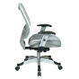 Office Star REVV Space Seating Plastic-Back Mesh Mid-Back Managers Chair
