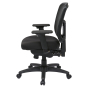 Office Star Pro-Line II Multifunction ProGrid Mesh-Back Fabric Mid-Back Managers Chair