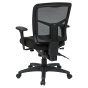 Office Star Pro-Line II Multifunction ProGrid Mesh-Back Fabric Mid-Back Managers Chair