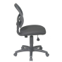 Office Star Mesh-Back Fabric Mid-Back Task Chair