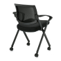 Offices to Go Air Mesh Low-Back Nesting Folding Chair