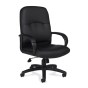 Offices to Go OTG11617B Luxhide High-Back Executive Office Chair