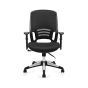 Offices to Go OTG10904B Mesh-Back Fabric Mid-Back Executive Office Chair