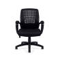 Offices to Go OTG11750B Mesh-Back Fabric Mid-Back Managers Chair