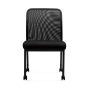 Offices to Go OTG11761B Mesh Mid-Back Guest Chair
