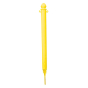 Vestil 45" H Ground Stake Plastic Post, Set of 4 (Shown in Yellow)