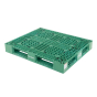 Vestil 48" W x 40" L 6600 lb Capacity Plastic Pallet (green)