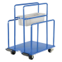 Vestil Steel Vertical Panel Cart 2000 lb Load, 26" W x 30" L