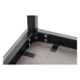 NPS 24" W x 48" D Height Adjustable Steel Frame Phenolic Science Lab Table
