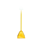 Vestil 98" H Pyramid Base Sign Stand with Pole (Shown in Yellow)