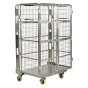 Vestil Steel Roller Container Carts, 660-1100 lb Load