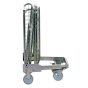 Vestil Steel Roller Container Carts, 660-1100 lb Load
