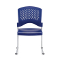 Eurotech Aire S4000 Plastic Stacking Guest Chair (Shown in Navy)