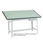 Safco 72" W x 37.5" D Precision Drafting Table Top
