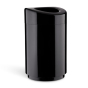Safco 30 Gal. Open Top Trash Receptacle (Shown in Black)