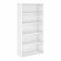 Bush Furniture Studio C 5-Shelf Bookcase (Shown in White)