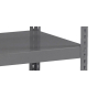 Tennsco 60" W x 24" D Extra Shelf for RXHS Shelving Unit Die Rack, Medium Grey