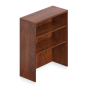 Offices to Go 36" H 2-Shelf Tabletop Bookcase (Shown in Dark Cherry)