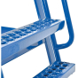 Vestil Steel Hi-Frame Stock Picker Cart With Ladder