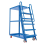 Vestil Steel Hi-Frame Stock Picker Cart With Ladder