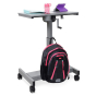 Luxor 28" W x 20" D Crank Mobile Sit-Stand STEM Student Desk, 29" - 42" H