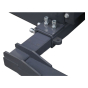 Eoslift 118" Lift 2640 lb Load Fully Powered Adjustable Fork Stacker