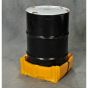 Eagle Drum Flexible SpillNest Spill Containment Trays (1-drum model, example of application)