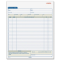 TOPS 8-3/8" x 10-3/16" 50-Page 3-Part Purchase Order Book