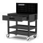 Luxor 40" W x 25" D Height Adjustable Heavy-Duty Mobile Workstation 1200 lb Capacity