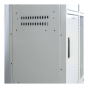 Hallowell Triple Tier Electronic Combination Storage Lockers 78" H, Light Grey