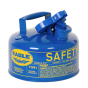 Eagle Type I 1 Gallon Galvanized Steel Metal Safety Can (blue)