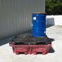 Ultratech 0802 Spill King with Drum Pallet and Drain (1 drum)