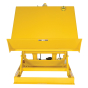 Vestil Yellow 460V Three Phase Powered Lift and Tilt Workstation Table 6000 lb Load 54" x 48"