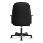 Basyx VL601 Fabric Mid-Back Executive Chair, Black