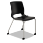 HON Motivate Polypropylene Plastic Stacking Chair, 2-Pack