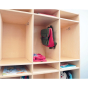 Whitney Brothers 10-Section Classroom Coat Locker