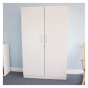 Whitney Brothers 50" W Tall and Wide Laminate Locking Storage Cabinet
