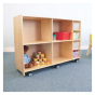 Whitney Brothers Mobile Cubbie Classroom Storage with Magnetic Write and Wipe