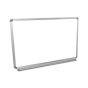 Luxor 3' x 2' Aluminum Frame Magnetic Painted Steel Whiteboard