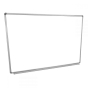 Luxor 4' x 3' Aluminum Frame Magnetic Painted Steel Whiteboard