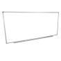 Luxor 8' x 3' Magnetic Painted Steel Whiteboard