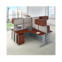 Bush Business Furniture Office-in-an-Hour 65" W L-Shaped Workstation