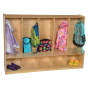 Wood Designs 5-Section Toddler Locker