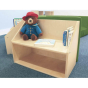 Whitney Brothers Five-Section School Classroom Reading Bench